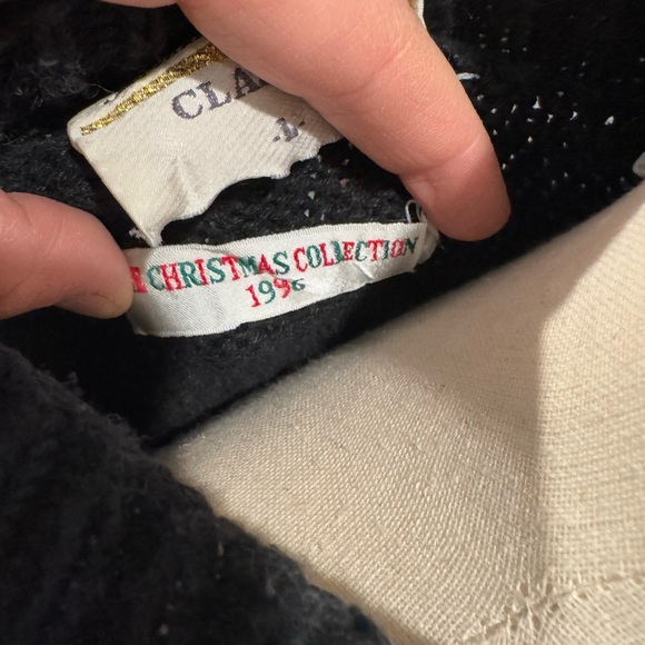 Vintage Mock Neck Christmas Sweater Polar Bear - Picture 5 of 5